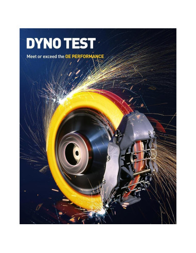 Kit de Freno Frontal KAX para Toyota Corolla 2003-2008