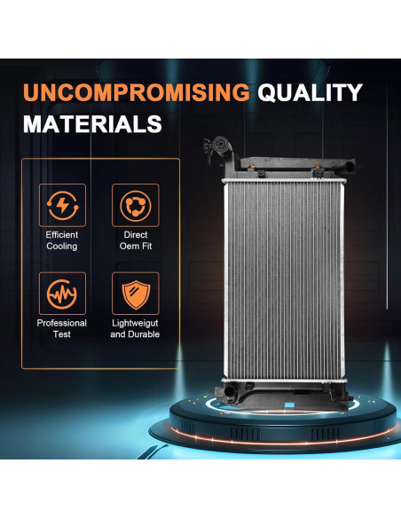 Radiador RADIOFAR para Pontiac Vibe y Toyota Corolla 1.8L