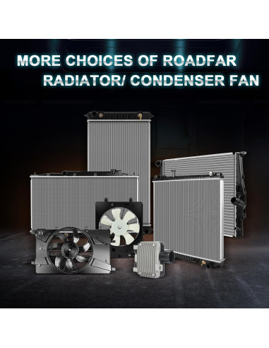 Radiador RADIOFAR para Pontiac Vibe y Toyota Corolla 1.8L