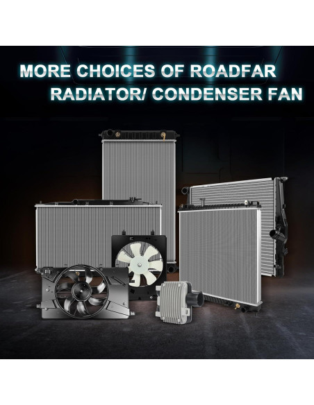 Radiador RADIOFAR para Pontiac Vibe y Toyota Corolla 1.8L