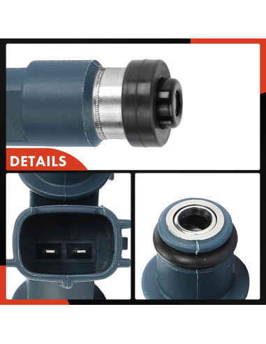 Conjunto Inyectores de Combustible A-Premium para Toyota Corolla y Chevrolet Prizm 1.8L