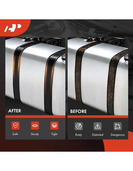 Correa de tanque de combustible A-Premium para Pontiac Vibe y Toyota Corolla 1.8L