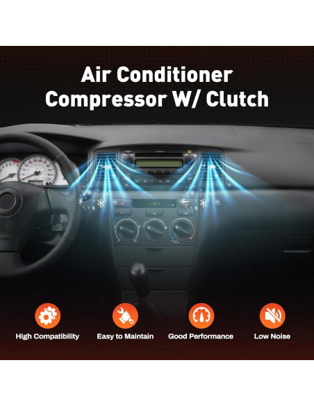 Compresor de Aire Acondicionado Ynomdusa CO 27000C para Toyota