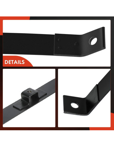 Correa de tanque de combustible A-Premium para Pontiac Vibe y Toyota Corolla 1.8L