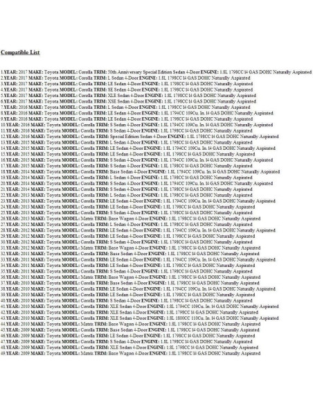 Inyector de Combustible Toyota 23209-09140 0,043 kg
