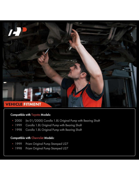 Bomba de dirección asistida A-Premium Toyota Corolla 98-00