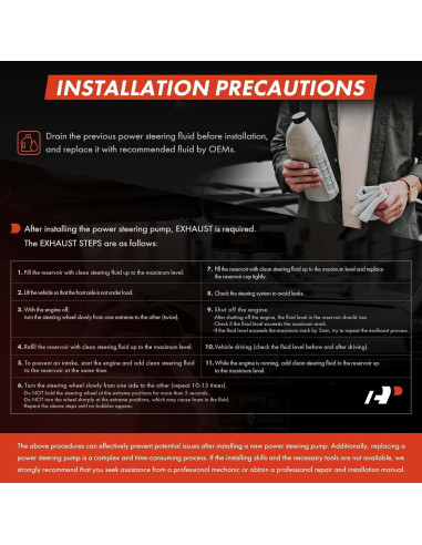 Bomba de dirección asistida A-Premium Toyota Corolla 98-00