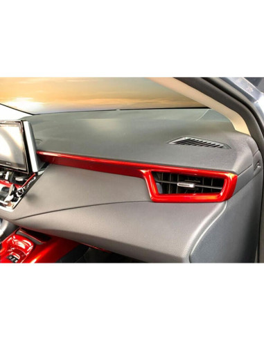 Accesorios Toyota Corolla 2020-2025 ABS Rojo 3PCS Set