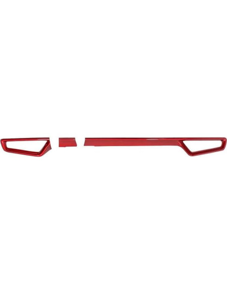 Accesorios Toyota Corolla 2020-2025 ABS Rojo 3PCS Set