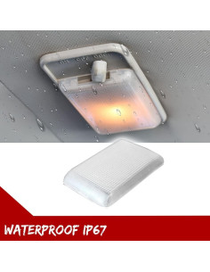 Cubierta de lente de luz de mapa interior KENRTIR Toyota 2