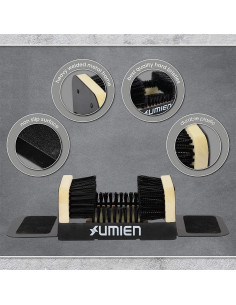 Cepillo para Botas Umien 2 Pack - Limpiador Resistente para Barro y Nieve 2