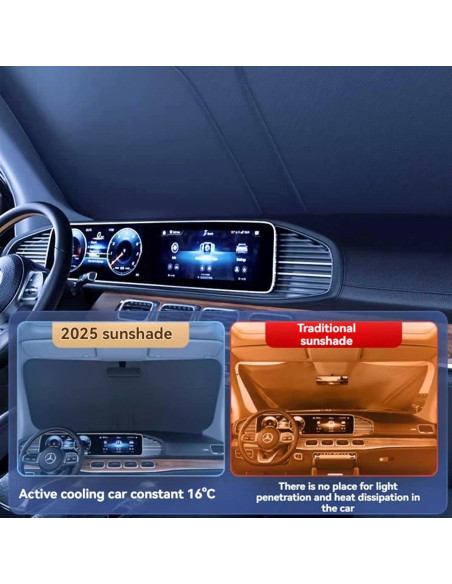 Cubierta de Parabrisas Solar JIADIANYOU para Toyota Corolla 2007-2025