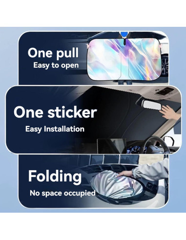 Cubierta de Parabrisas Solar JIADIANYOU para Toyota Corolla 2007-2025