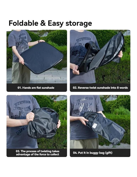 Cubierta de Parabrisas Solar JIADIANYOU para Toyota Corolla 2007-2025