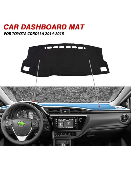 Cubierta de tablero Cartist para Toyota Corolla 2014-2018