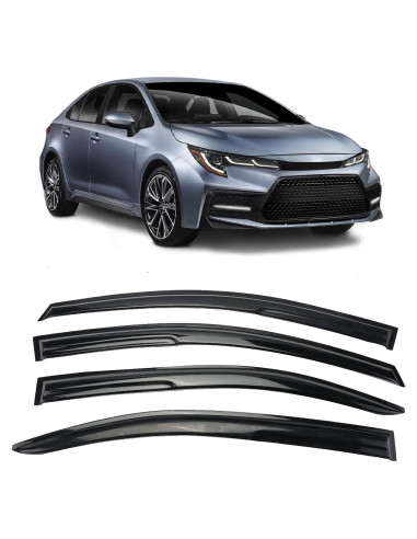 Deflectores de Ventana NOPOCA para Corolla 2019-2024 4pcs
