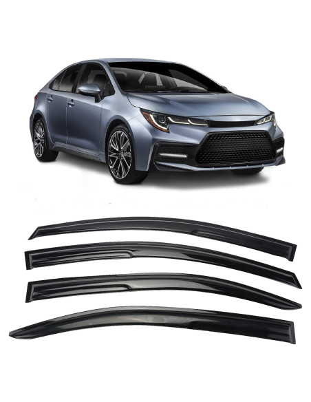 Deflectores de Ventana NOPOCA para Corolla 2019-2024 4pcs