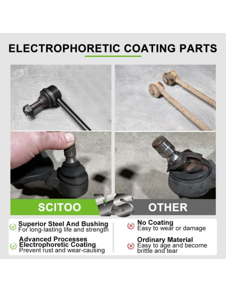 Kit de Suspensión Delantera SCITOO para Toyota Yaris 2007-2008