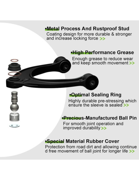 Kit de Suspensión Delantera SCITOO para Toyota Yaris 2007-2008