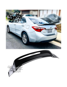 Alerón de Maletero Estilo RS Negro Brillante Toyota Corolla 2014-2018 2