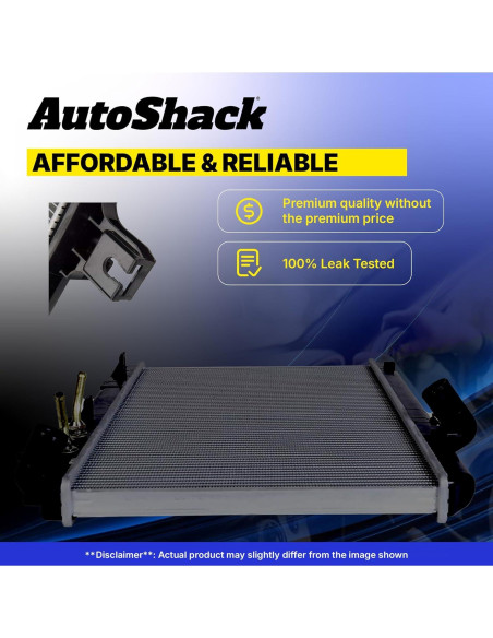 Radiador AutoShack para Toyota Yaris 2019 y Scion xD 1.5L 1.8L