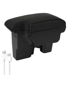 Caja de Almacenamiento para Apoyabrazos YJYWZH Toyota Hilux con 3 USB