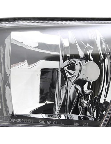 Faros de Carrocería Negra Spec-D para Toyota Corolla 2001-2002