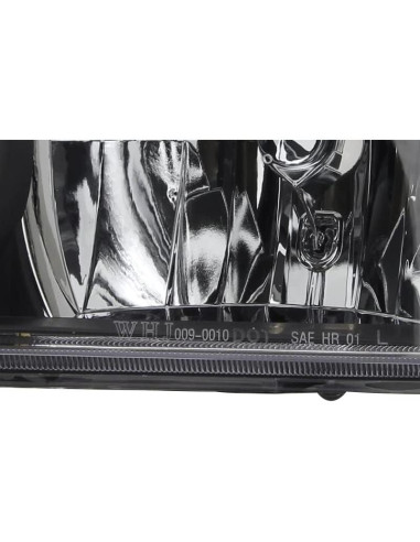 Faros de Carrocería Negra Spec-D para Toyota Corolla 2001-2002