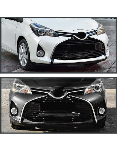 Luces Antiniebla Claras SPEC-D Tuning para Toyota Yaris 15-17