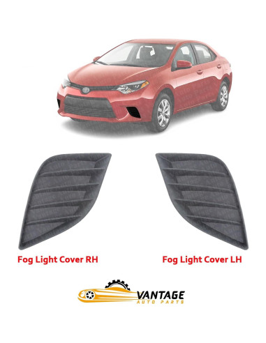 Cubiertas Faros Antiniebla Toyota Corolla 2014-2016 Vantage