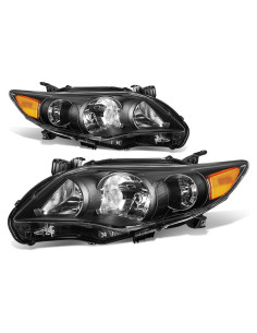 Faros Auto Dynasty para Toyota Corolla 2011-2013, Negro
