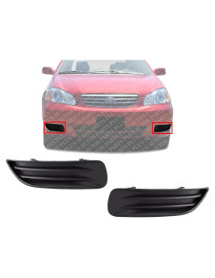 Juego de 2 Cubiertas Faro Antiniebla Toyota Corolla 2003-2004