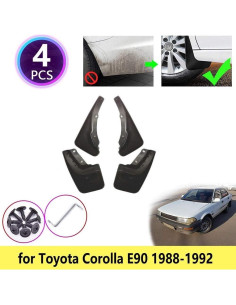 Guardabarros QI LE para Toyota Corolla E90 AE90 1988-1992 2