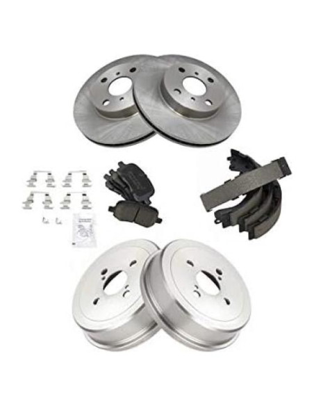 Kit de Freno Cerámico Delantero y Trasero Toyota Corolla 98-02