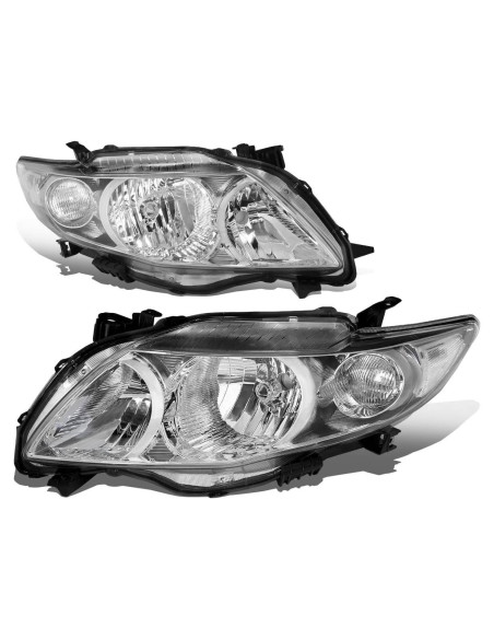 Faros Halógenos Auto Dynasty para Toyota Corolla 2009-2010