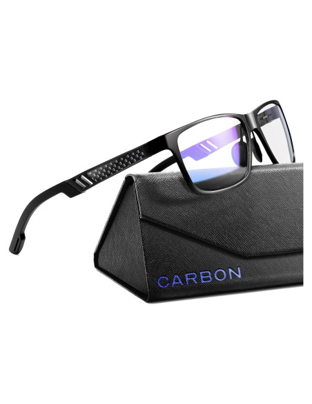 Gafas Anti Luz Azul TR90 UV400 para Hombres - Color Negro Gafas Anti Luz Azul TR90 UV400 para Hombres - Color Negro