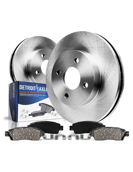 Kit de Freno Delantero Detroit Axle para Chevrolet Prizm 98-02