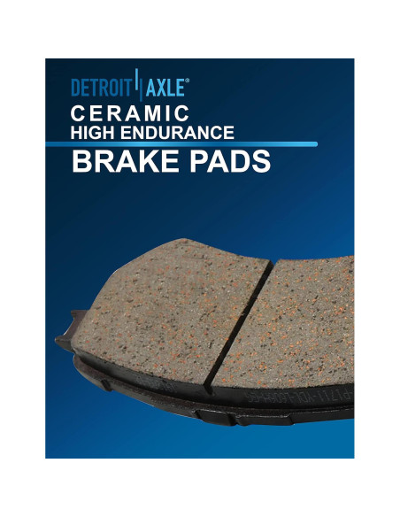 Kit de Freno Delantero Detroit Axle para Chevrolet Prizm 98-02