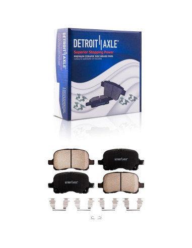 Kit de Freno Delantero Detroit Axle para Chevrolet Prizm 98-02
