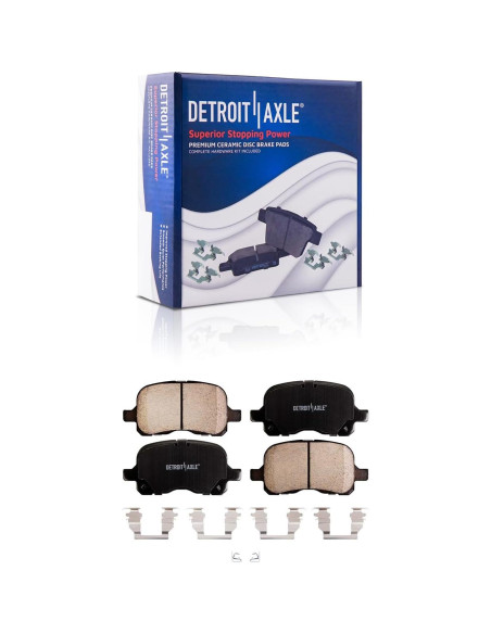 Kit de Freno Delantero Detroit Axle para Chevrolet Prizm 98-02