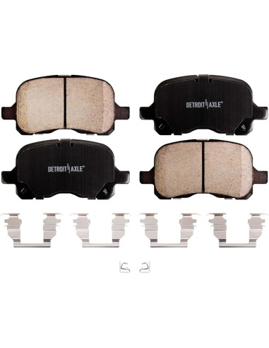 Kit de Freno Delantero Detroit Axle para Chevrolet Prizm 98-02