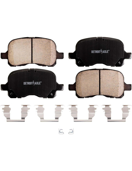 Kit de Freno Delantero Detroit Axle para Chevrolet Prizm 98-02