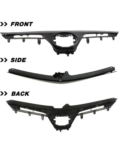 Conjunto Parrilla Parachoques Delantero HAPSO Toyota Corolla 2017-2019