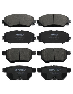 Pastillas de freno cerámicas SIPAUTEC D1210 D1354 para Toyota