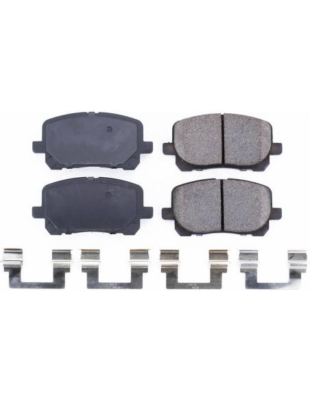 Pastillas de freno cerámicas Power Stop Z17 delanteras con hardware