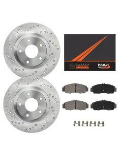 Kit de frenos delanteros Max Advanced Brakes Toyota Corolla 2003-2008