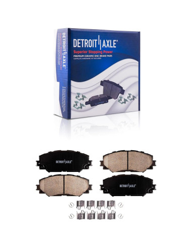 Kit de frenos delantero Detroit Axle para Toyota Corolla 2009-2019