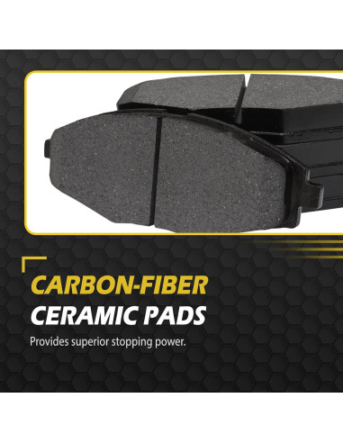 Pastillas de Freno Cerámicas OWAYSAFE para Toyota Corolla y Matrix