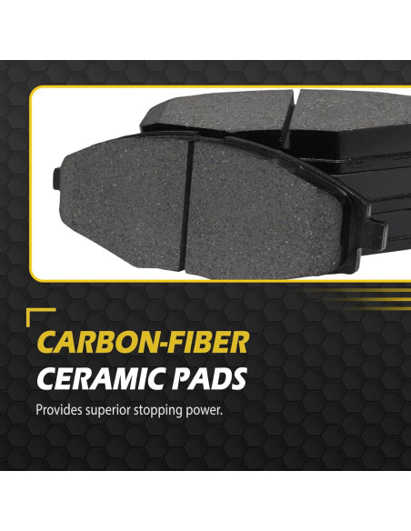 Pastillas de Freno Cerámicas OWAYSAFE para Toyota Corolla y Matrix