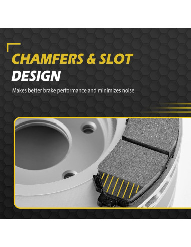 Pastillas de Freno Cerámicas OWAYSAFE para Toyota Corolla y Matrix